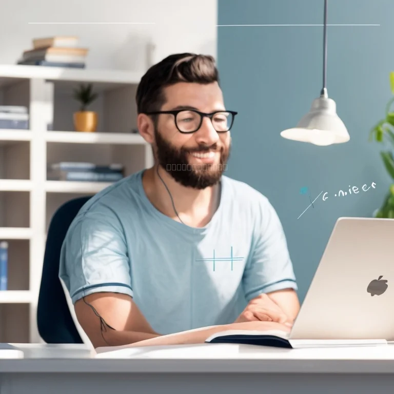 Person focused during personal development course